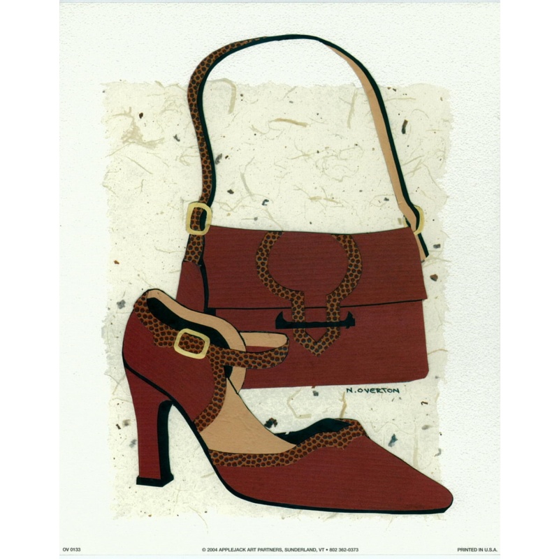 Lot of 5 (8 x 10) Art Print OV0133 Nancy Overton - 