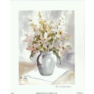 Lot of 5 (8 x 10) Art Print FL2254 ROSALIND OESTERLE - Floral