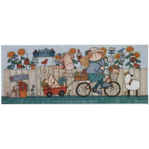 (4 x 10) Art Print SD0403 Sue Dreamer Herbs In the Garden