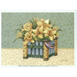 (5.5 x 7.5) Art Print DM0016 Debbie Mumm - 