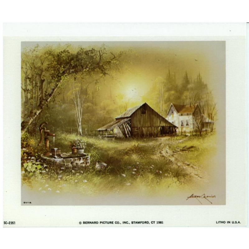 (5 x 6) Art Print SC2351 Andres Orpinas Little House on the Prairie
