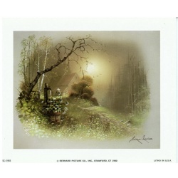 (5 x 6) Art Print SC1955 Andres Orpinas House In the Woods