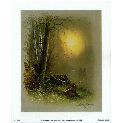 (5 x 6) Art Print SC1828 Andres Orpinas Fishermen