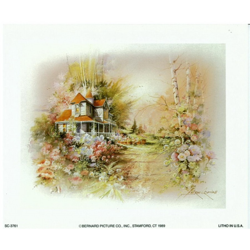 (5 x 6) Art Print SC3761 Andres Orpinas Home Sweet Home