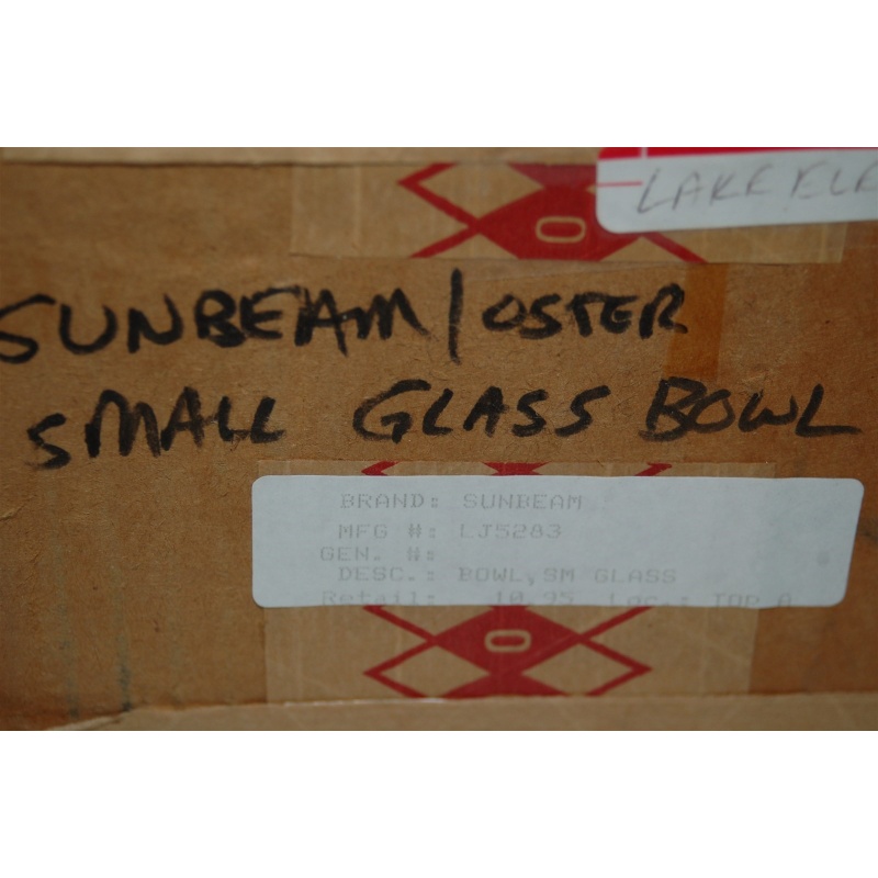GOODMAN LJ5283 SUNBEAM SMALL GLASS BOWL