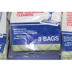 Hoover Type F Vacuum Cleaner Bags - 1 Package - 3 Bags