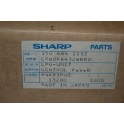 SHARP CPWBFA432WRK0 CONTROL P.W.B