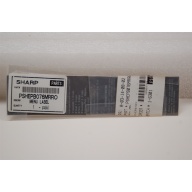 SHARP PSHEPB076MRR0 MENU LABEL