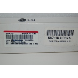 LG 6871QLH037A Display PCB