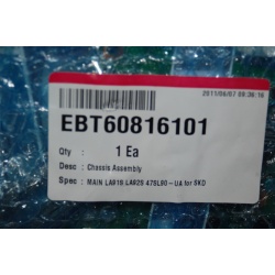 LG EBT60816101 MAIN CHASSIS
