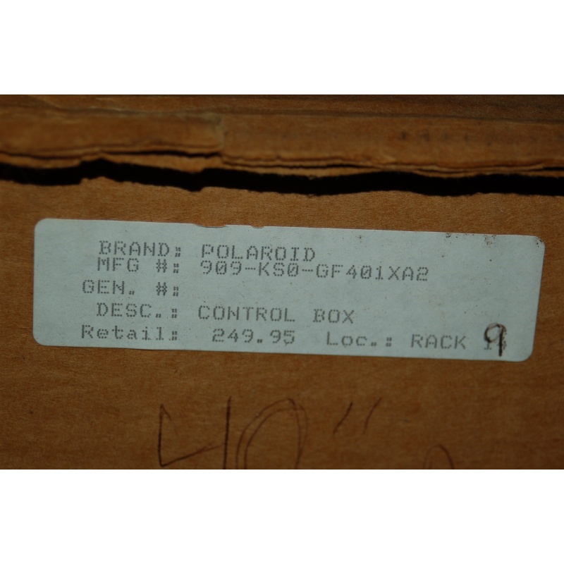 POLAROID 909-KS0-GF401XA2 CONTROL BOX
