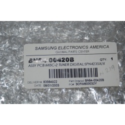 SAMSUNG BN94-00420Bsubs to: BN94-00451Z Tuner-Digital Appliance Store Liquidati