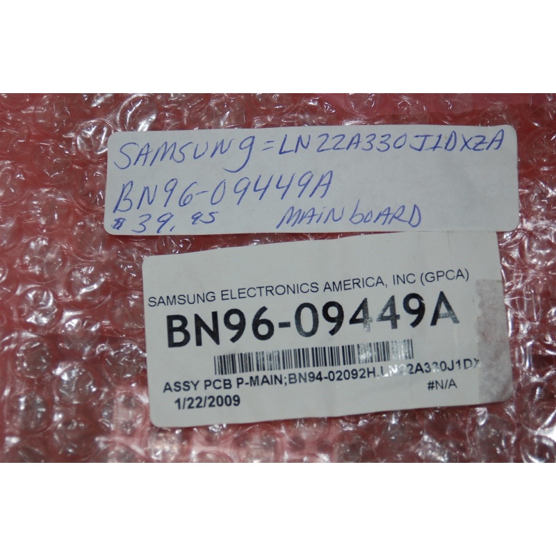 SAMSUNG BN96-09449A SAMSUNG MAIN BOARD