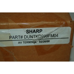 SHARP DUNTKD999FM04 PCB AV TERMINAL