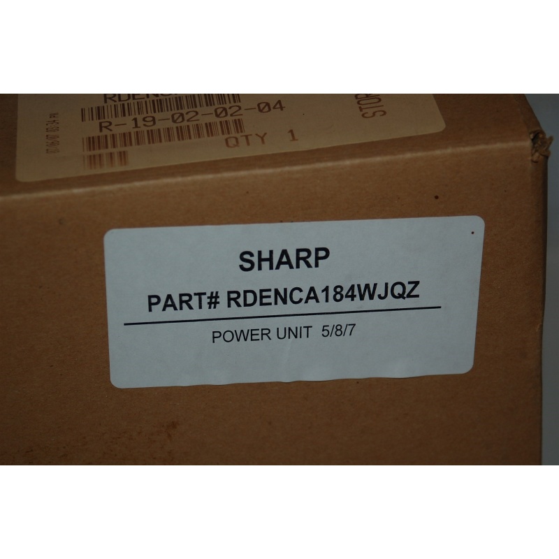 SHARP RDENCA184WJQZ POWER UNIT