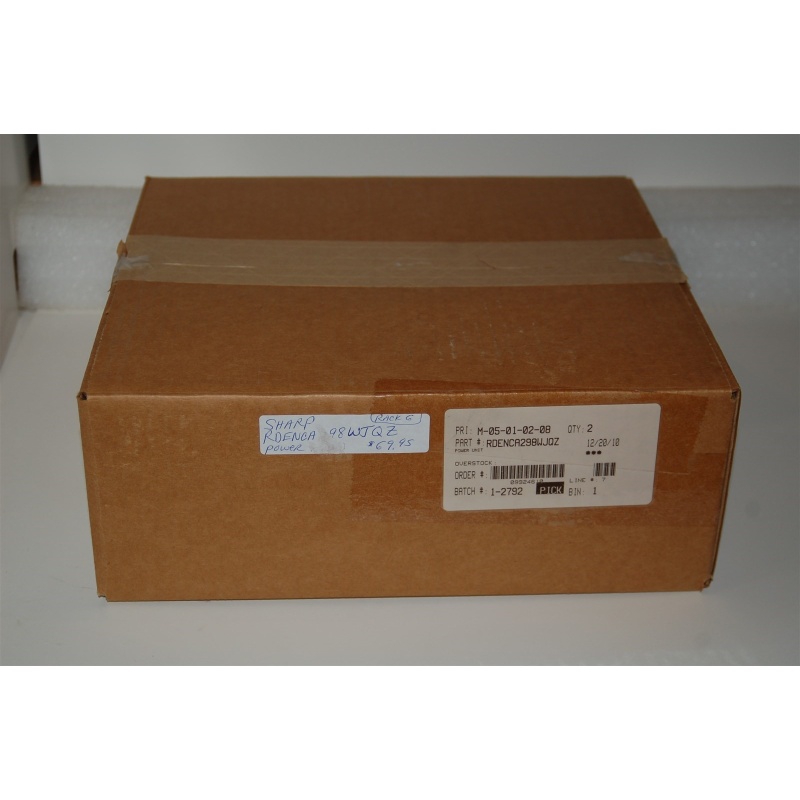 SHARP RDENCA298WJQZ PCB POWER