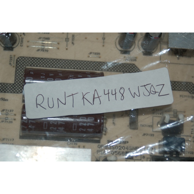 SHARP RUNTKA448WJQZ-U PCB POWER