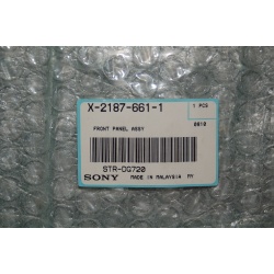 SONY X-2187-661-1 FRONT COVER