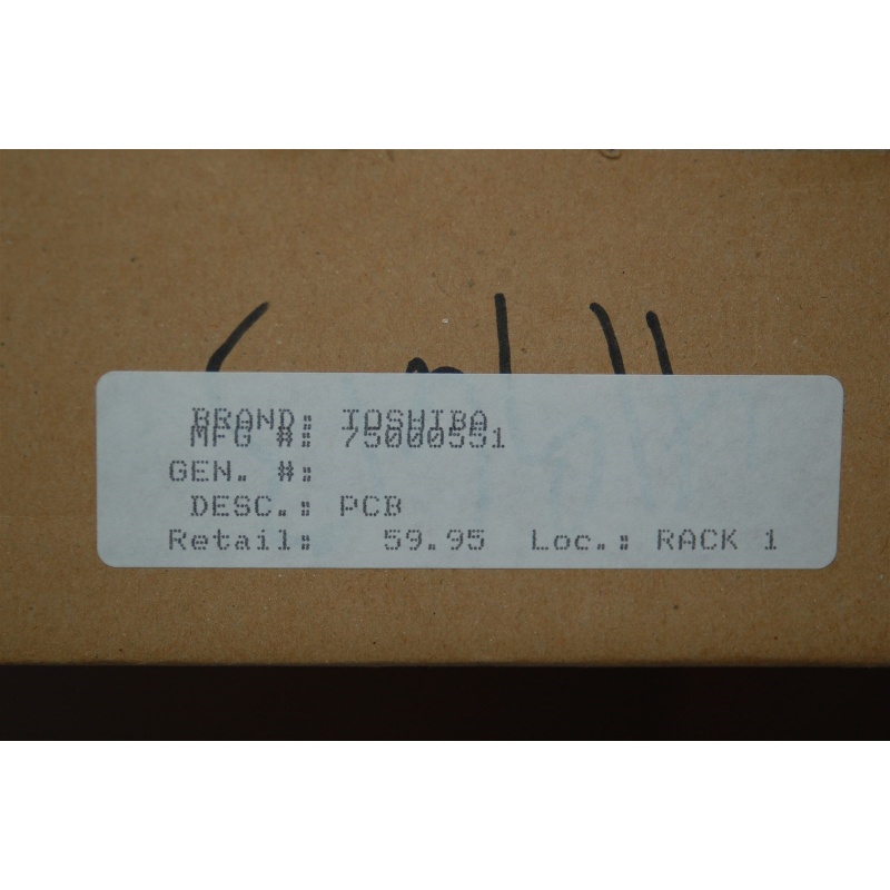 TOSHIBA 75000551 PCB