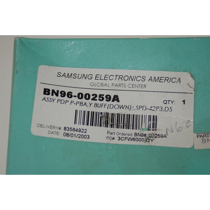 SAMSUNG BN96-00259A, LJ41-01194A, LJ92-00750A Lower Y Scan Drive Appliance Store