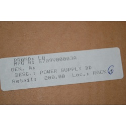 LG 6709V00003A Power Supply Unit (PSC10118G M, PSC10118F M) Appliance Store Liqu