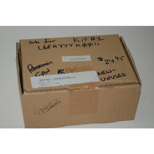 Panasonic L6FAYYYH0028 Fan, L6FAYYYH0011