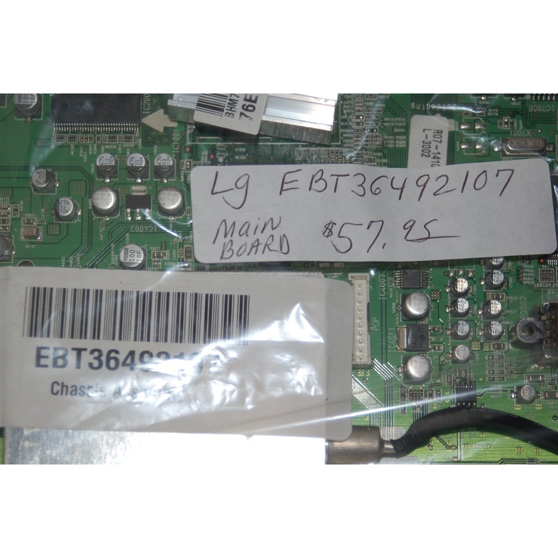 LG EBT36492107 Main Board for 50PC5D-UC (EAX35618202) Appliance Store Liquidatio