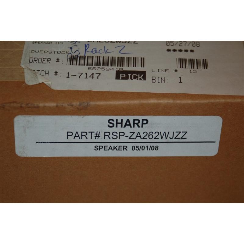 SHARP RSP-ZA262WJZZ SPEAKER 