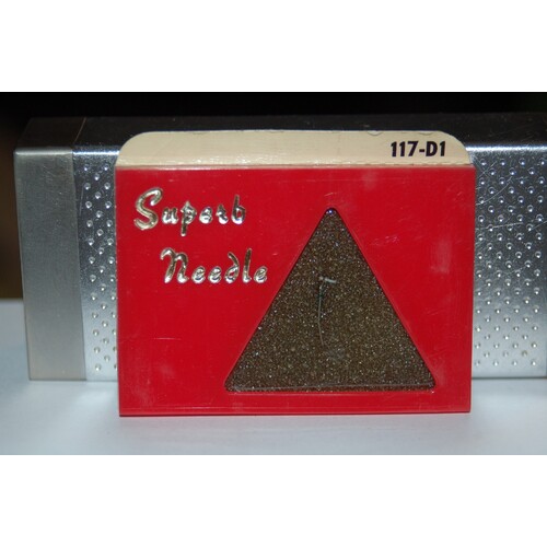 117-D1 Pfanstiehl Diamond Needles Stylus Cartridge  #17 Original Package