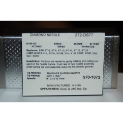 272-DS77 Pfanstiehl Diamond Needles Stylus Cartridge  #87 Original Package
