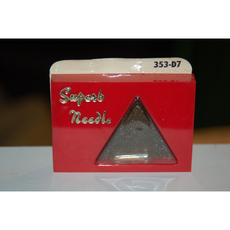 353-D7 Pfanstiehl Diamond Needles Stylus Cartridge  #118 Original Package