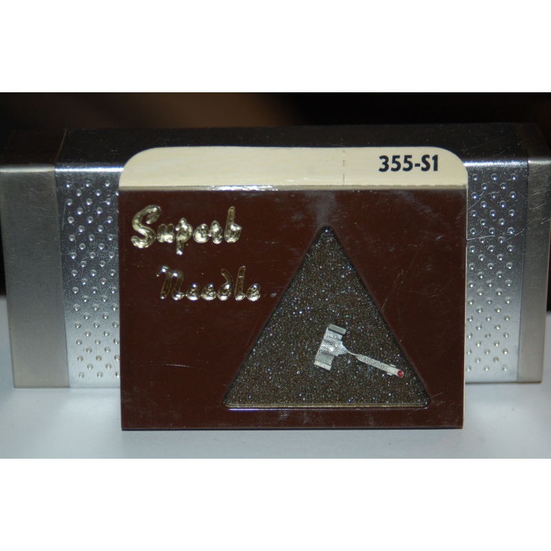 355-S1 Pfanstiehl Diamond Needles Stylus Cartridge  #124 Original Package