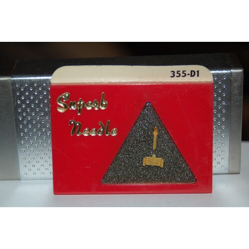 355-D1 Pfanstiehl Diamond Needles Stylus Cartridge  #125 Original Package