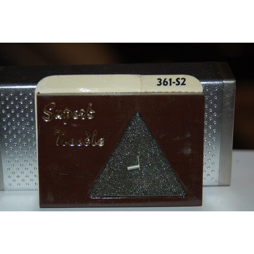 361-S2 Pfanstiehl Diamond Needles Stylus Cartridge  #137 Original Package