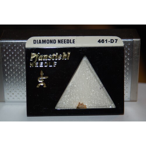 461-D7 Pfanstiehl Diamond Needles Stylus Cartridge  #159 Original Package