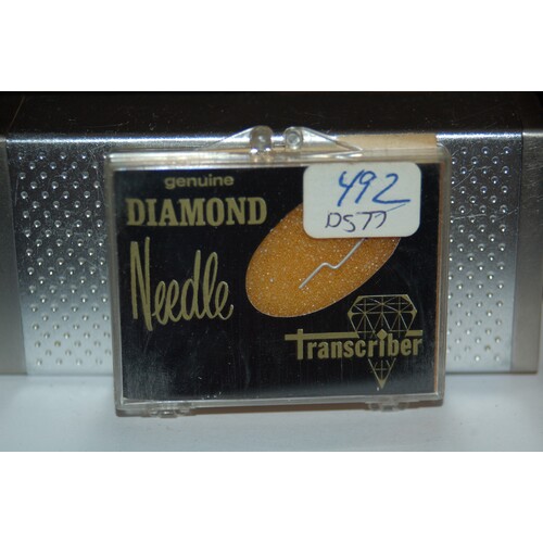 492-DS77 Pfanstiehl Diamond Needles Stylus Cartridge  #172 Original Package