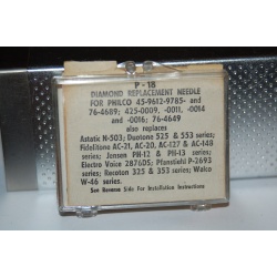 581 Pfanstiehl Diamond Needles Stylus Cartridge  #202 Original Package