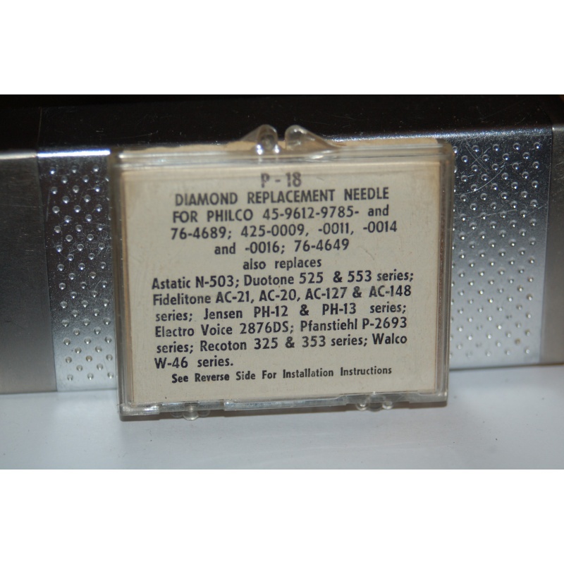 581 Pfanstiehl Diamond Needles Stylus Cartridge  #203 Original Package