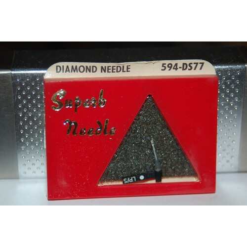 594-DS77 Pfanstiehl Diamond Needles Stylus Cartridge  #210 Original Package