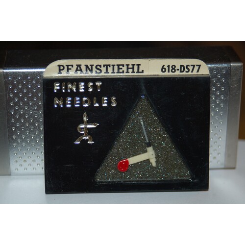 618-DS77 Pfanstiehl Diamond Needles Stylus Cartridge  #237 Original Package