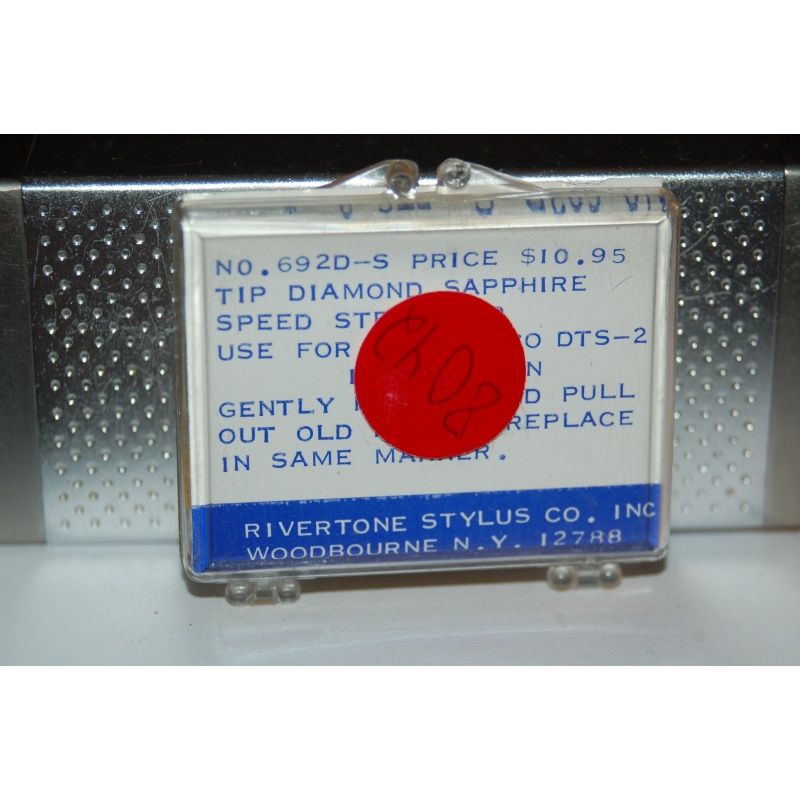 622 Pfanstiehl Diamond Needles Stylus Cartridge  #248 Original Package