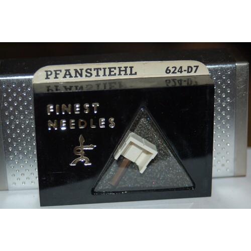 624-D7 Pfanstiehl Diamond Needles Stylus Cartridge  #252 Original Package