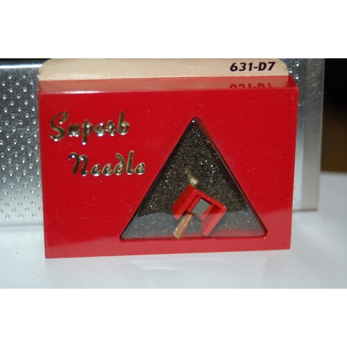 631-D7 Pfanstiehl Diamond Needles Stylus Cartridge  #266 Original Package
