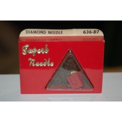 636-D7 Pfanstiehl Diamond Needles Stylus Cartridge  #271 Original Package