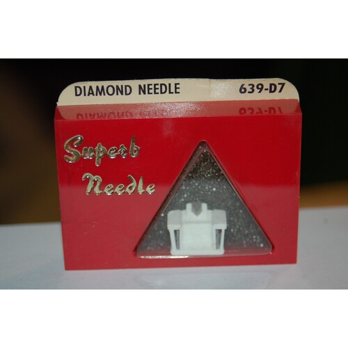 639-D7 Pfanstiehl Diamond Needles Stylus Cartridge  #276 Original Package