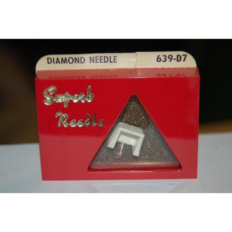 639-D7 Pfanstiehl Diamond Needles Stylus Cartridge  #278 Original Package