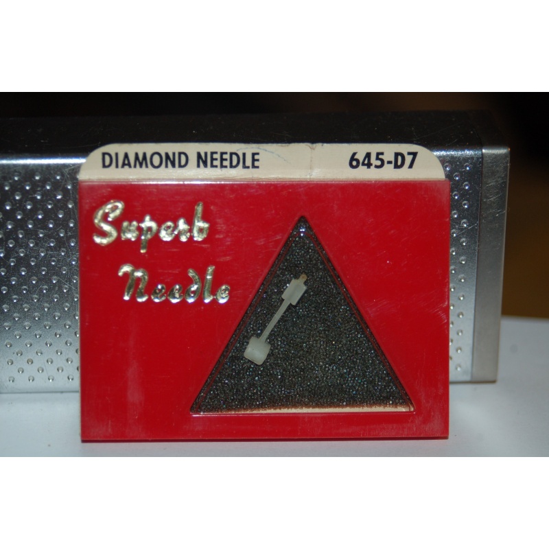 645-D7 Pfanstiehl Diamond Needles Stylus Cartridge  #281 Original Package