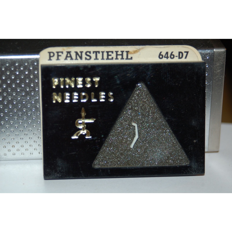 646-D7 Pfanstiehl Diamond Needles Stylus Cartridge  #285 Original Package