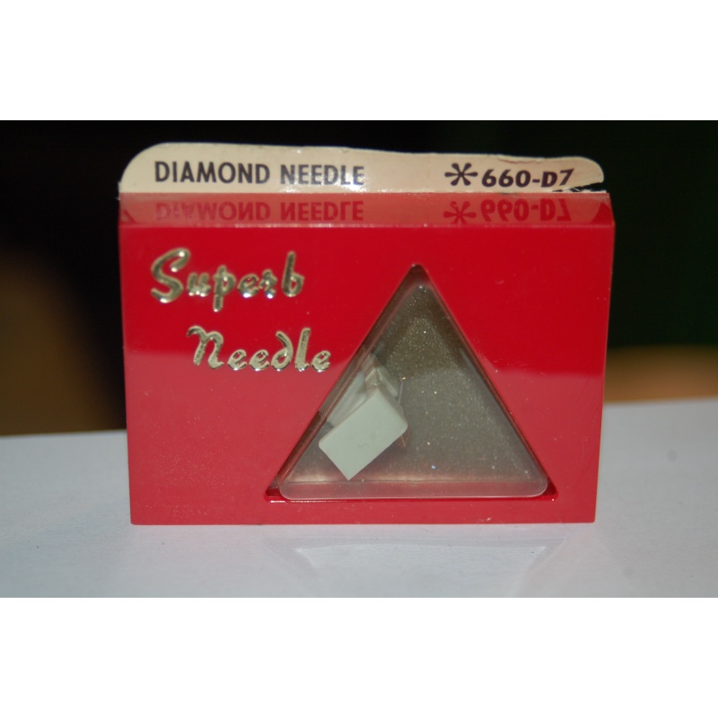660-D7 Pfanstiehl Diamond Needles Stylus Cartridge  #308 Original Package