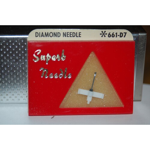 661-D7 Pfanstiehl Diamond Needles Stylus Cartridge  #309 Original Package